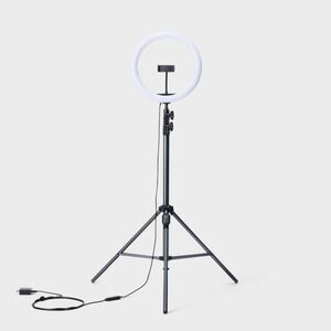 Heyday - 12" RGB Ring Light with Tripod - heyday Black Black